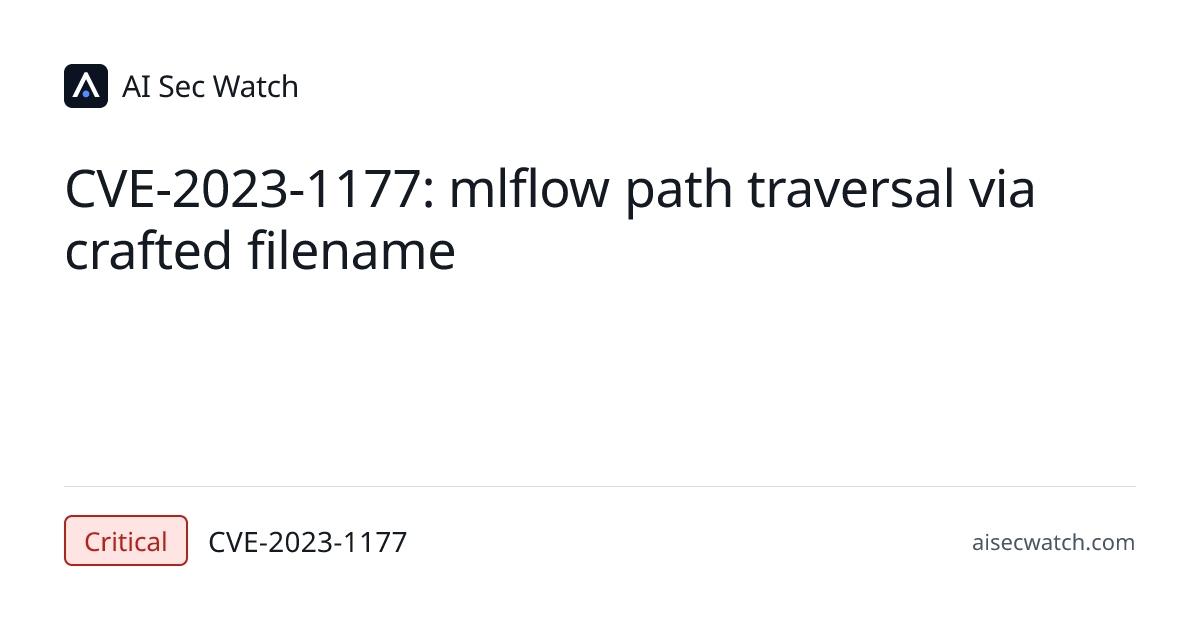 CVE-2023-1177: Path Traversal: '\..\filename' in GitHub repository ...